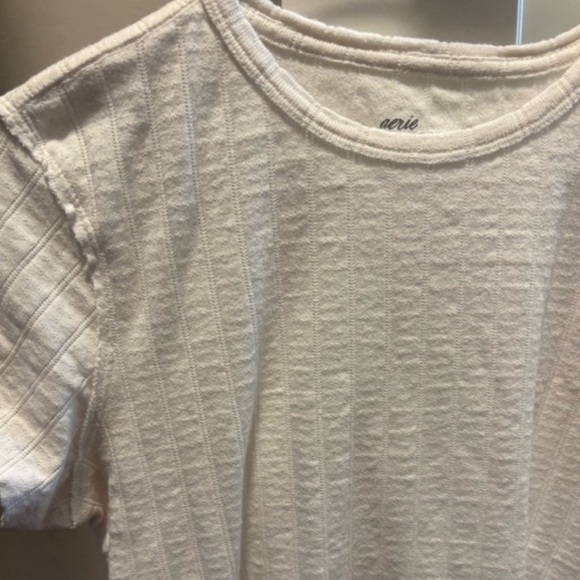 Aerie Pointelle Vintage T-Shirt - Picture 6 of 7